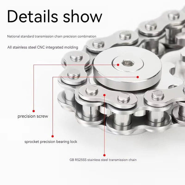 Chain Gear Metal Gyro Spinner