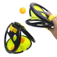 Racket Throw And Catch Ball Game