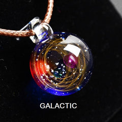 Cosmic Handmade Galaxy Glass Pendant (22 Designs)