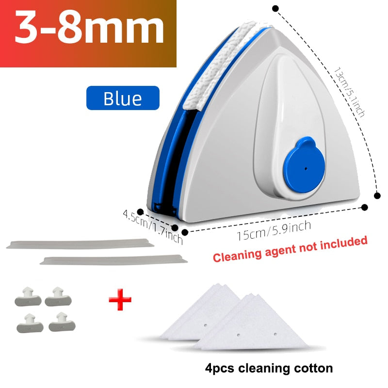 Double Sided Magnetic Window Glass Cleaner