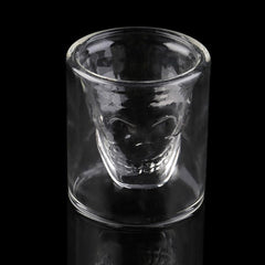 Skull Skeleton Beer Glass Cup