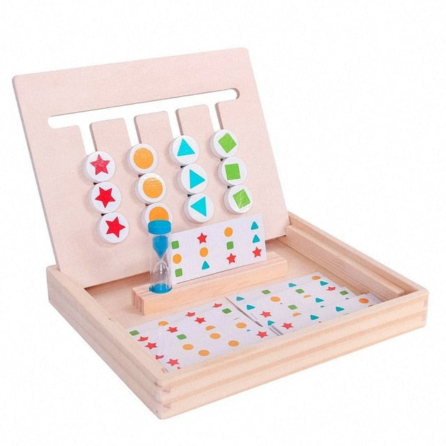 Montessori Color Matching Wooden Toy (Full Set)