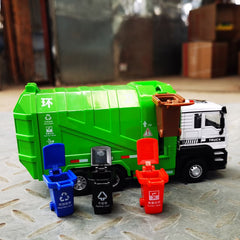 Garbage Truck Toy Model