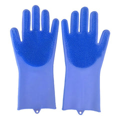 2pcs Silicone Cleaning Gloves