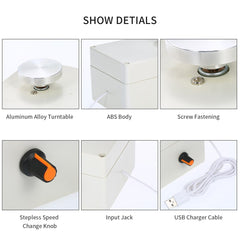 6.5cm Electric USB Pottery Pottery Wheel Ceramic Machine