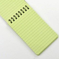 Set of 3 Green Waterproof Notepad