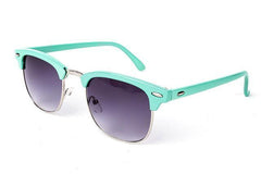 Half Metal Mirror Sunglasses 16 Colors