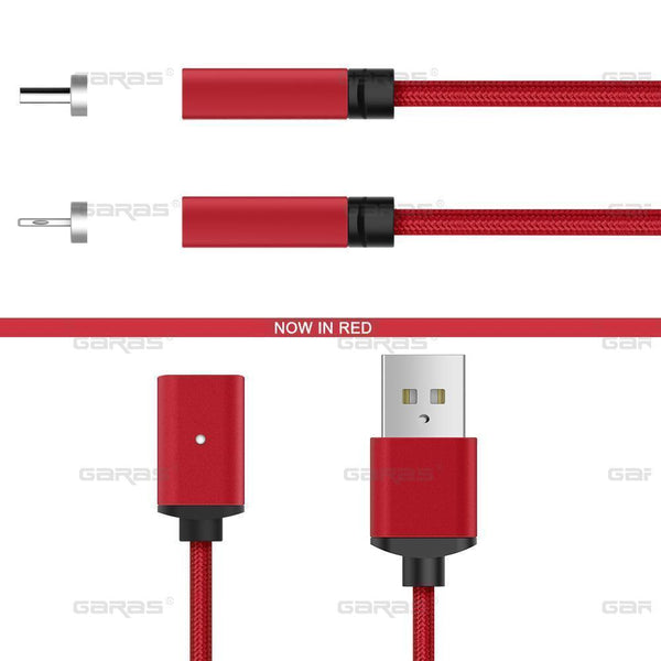 3in1 Magnetic Type-C Charging Cable for Android and iPhone