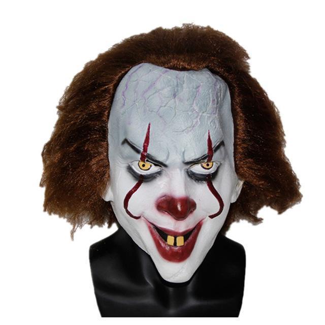 Pennywise Clown Mask 2017 New Movie IT Masks Classic Scary